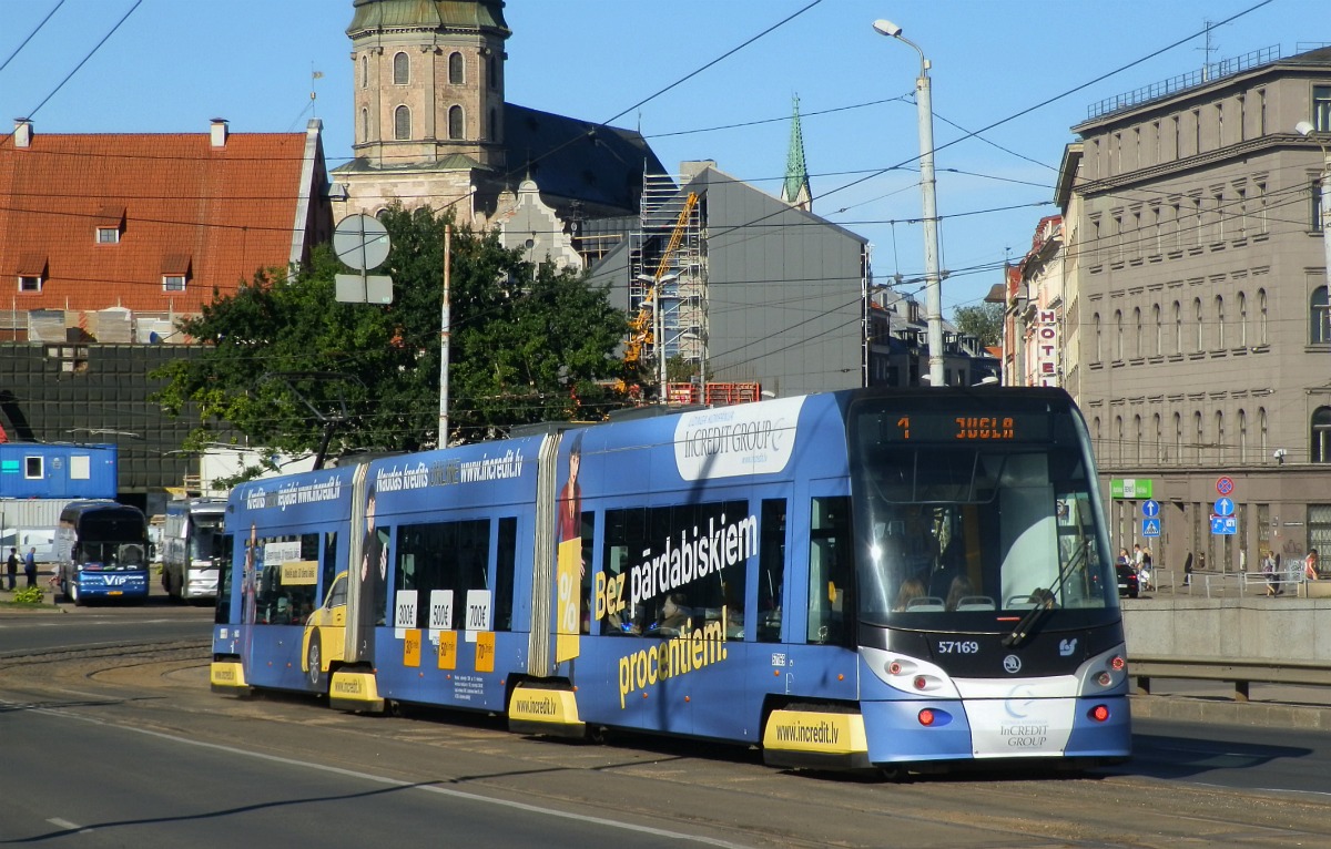Рига, Škoda 15T ForCity Alfa Riga № 57169
