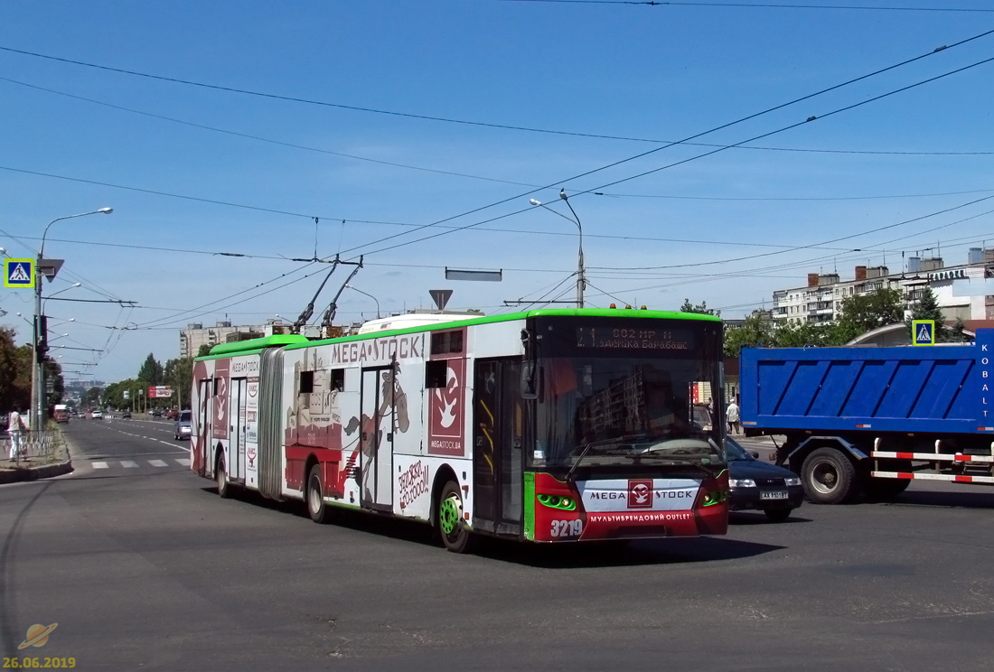 Харків, ЛАЗ E301D1 № 3219