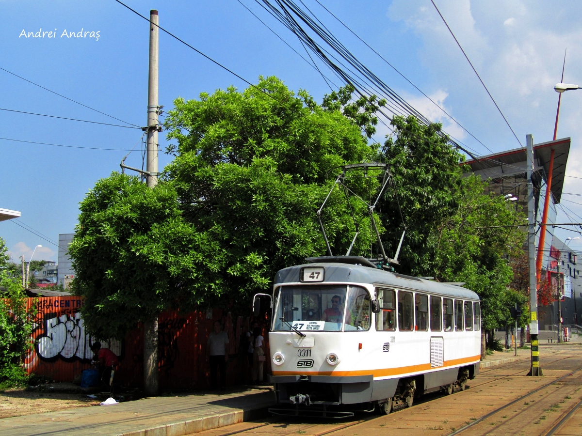 Бухарест - Илфов, Tatra T4R № 3311