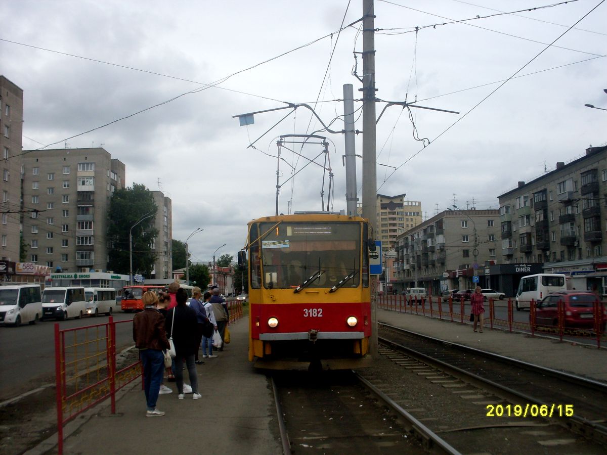 Барнаул, Tatra T6B5SU № 3182