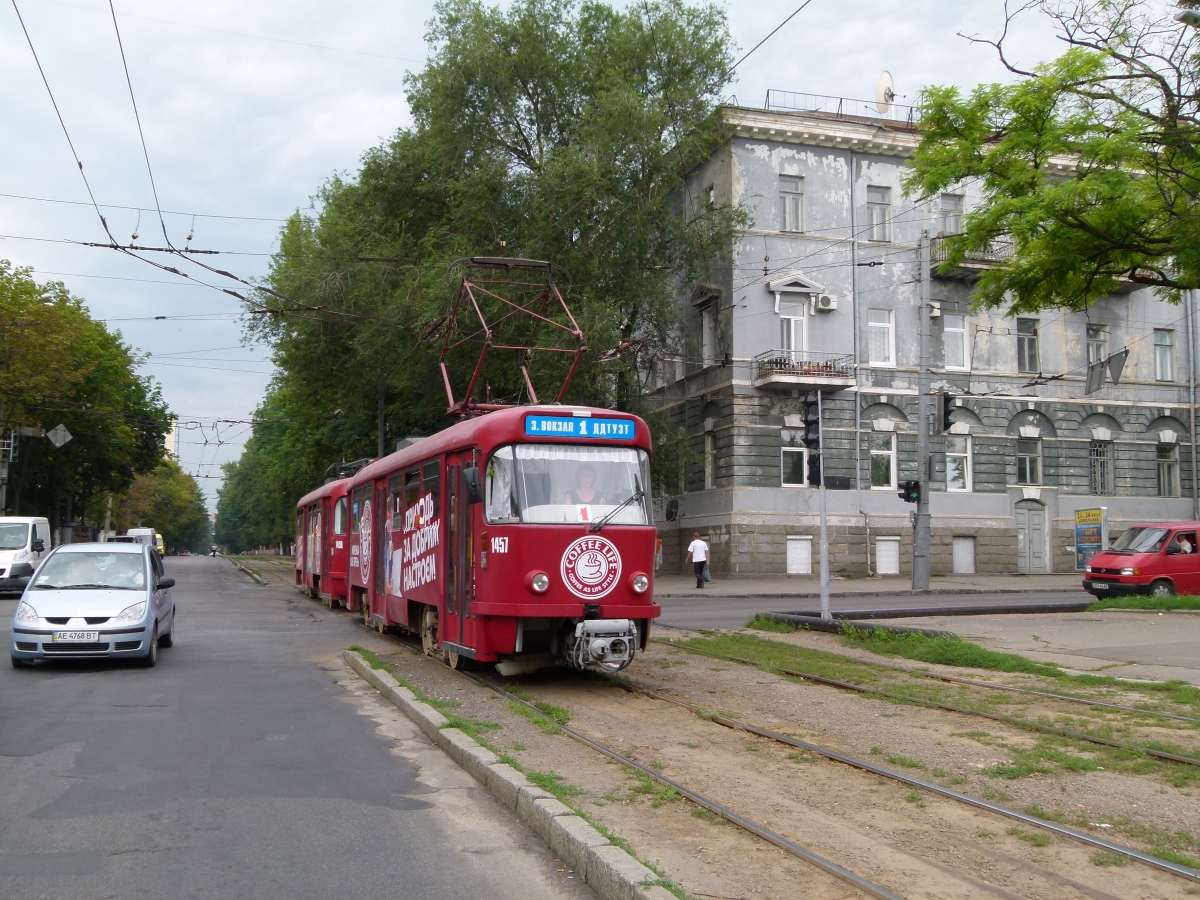 Днепр, Tatra T4D-MT № 1457
