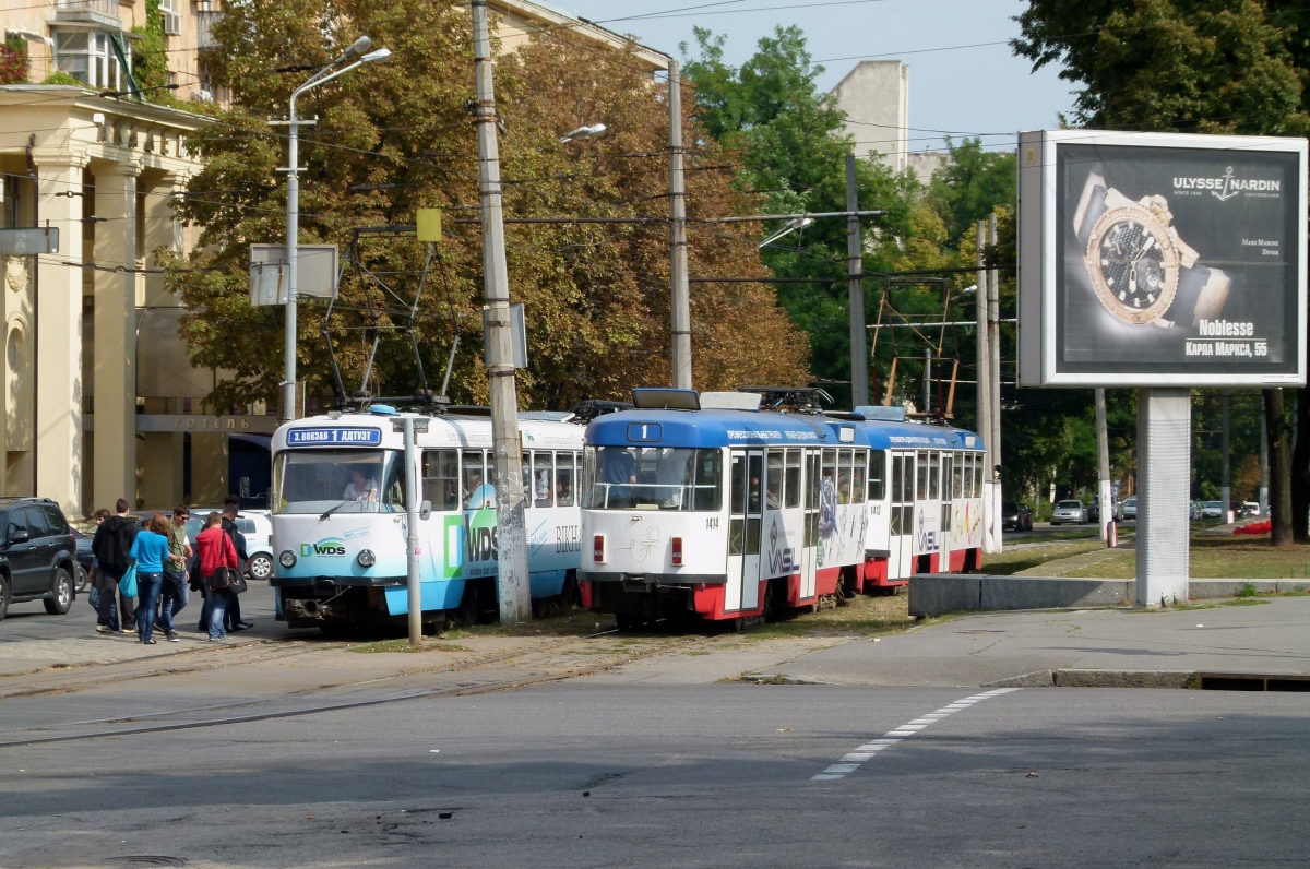 Днепр, Tatra T3DC2 № 1414