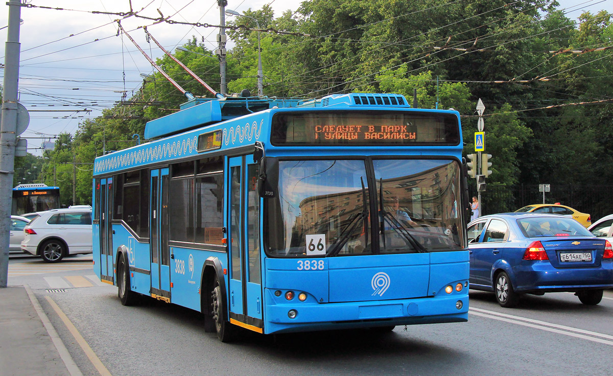 Москва, СВАРЗ-МАЗ-6235.00 № 3838
