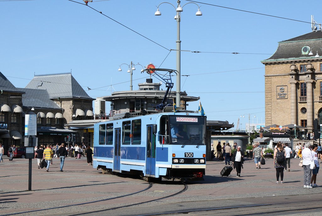 Гётеборг, Tatra T7B5 № 100