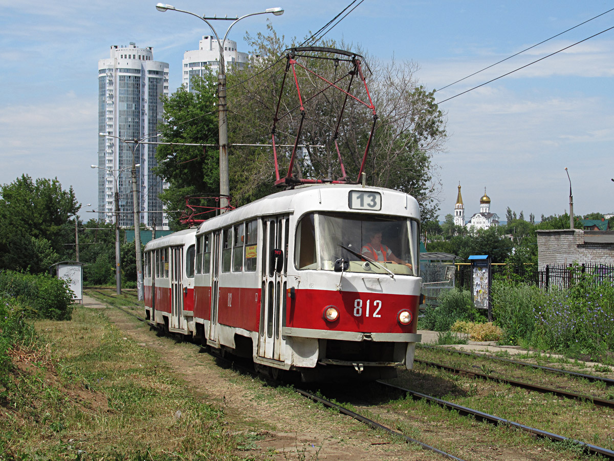 Самара, Tatra T3SU № 812