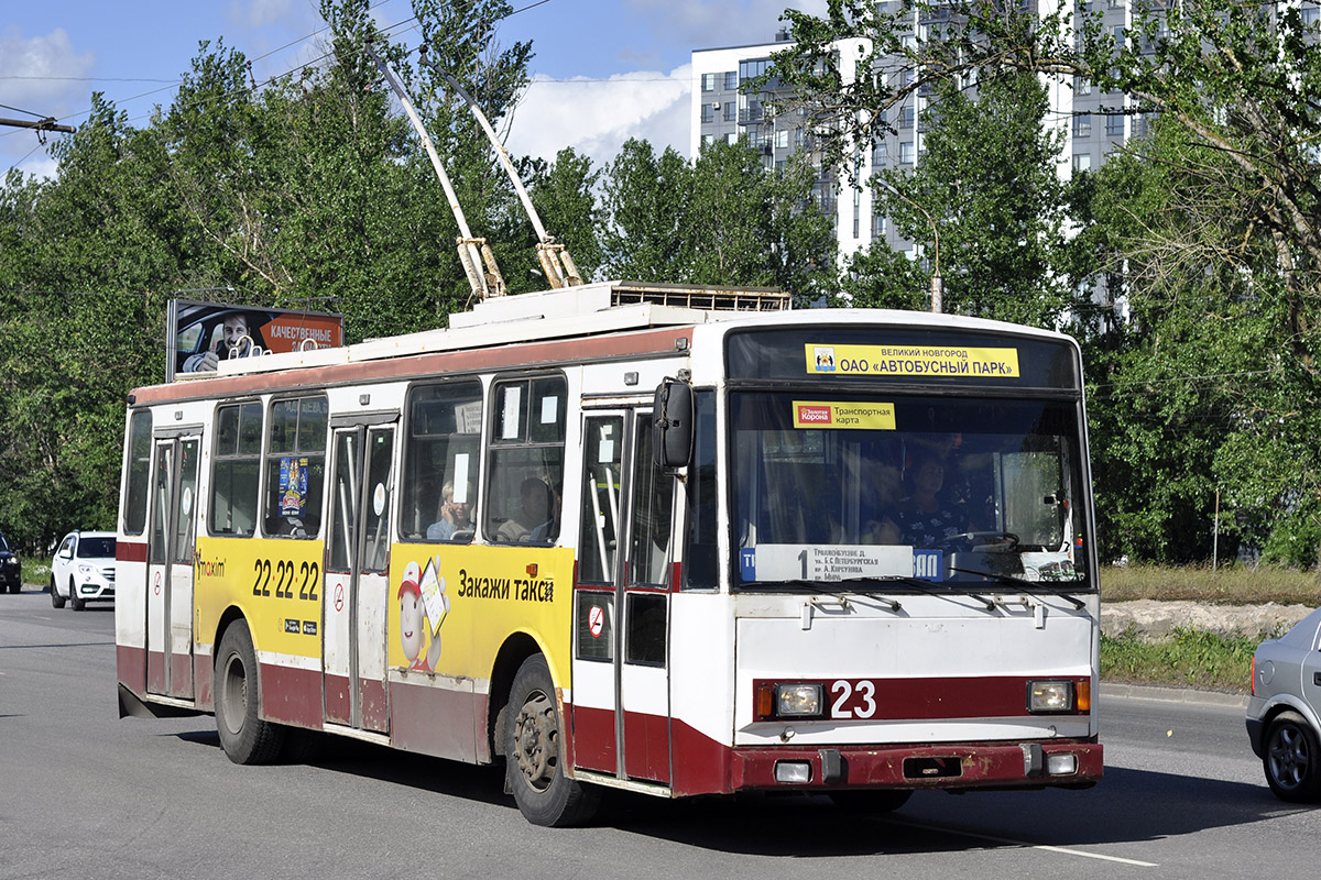 Великий Новгород, Škoda 14TrM (ВМЗ) № 23