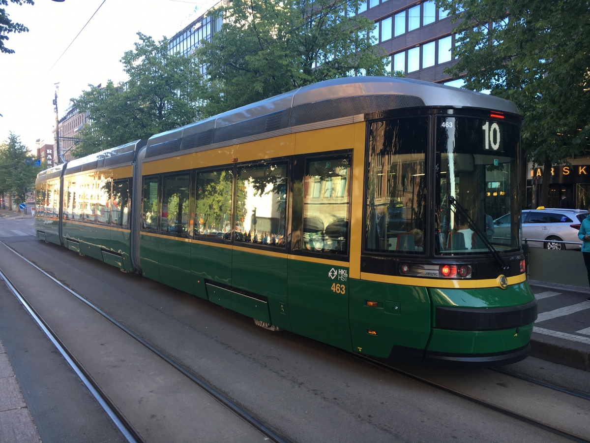 Хельсинки — Эспоо, Škoda ForCity Smart Artic MLNRV3 № 463