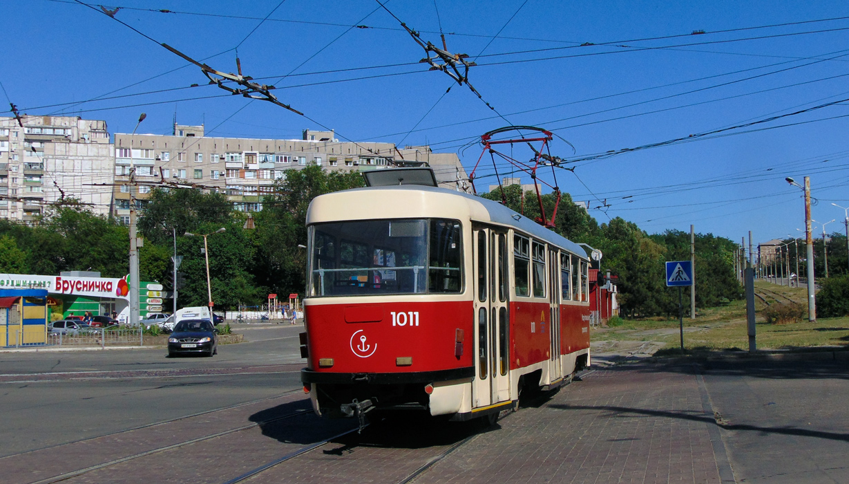 Mariupol, Tatra T3SUCS Nr. 1011