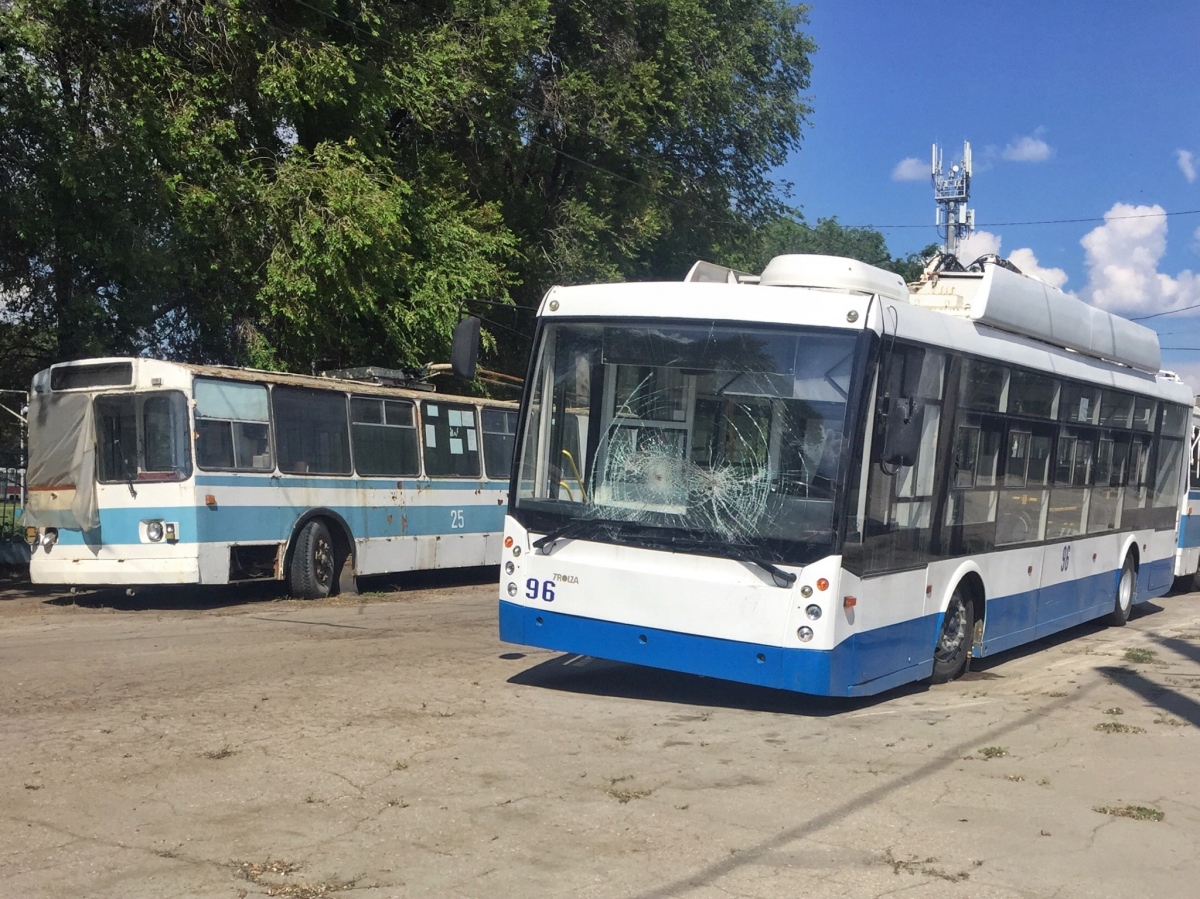 Самара, Тролза-5265.00 «Мегаполис» № 96; Самара — Троллейбусное депо № 2