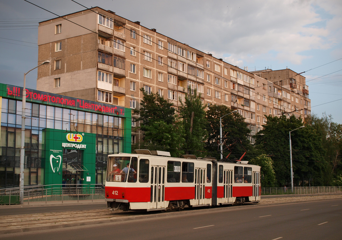 Калининград, Tatra KT4SU № 412
