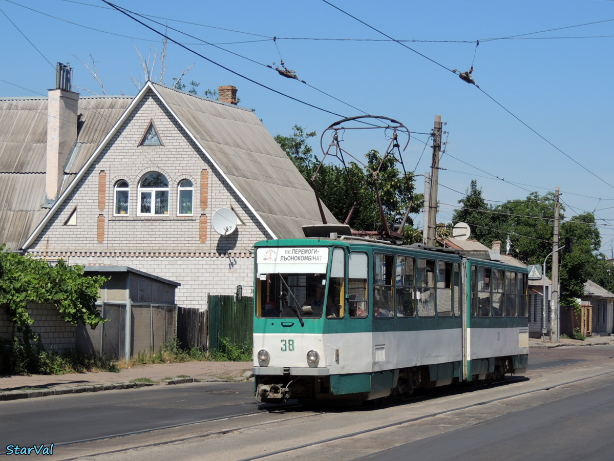 Житомир, Tatra KT4SU № 38