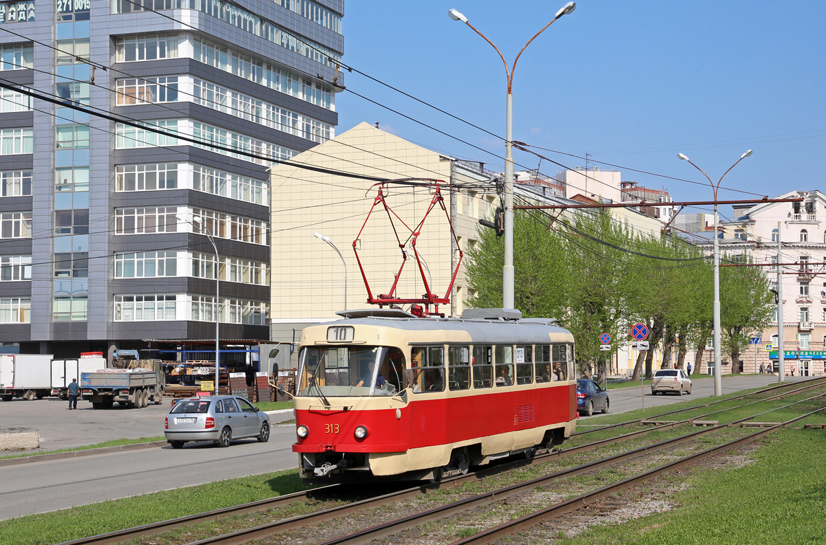 Екатеринбург, Tatra T3SU № 313