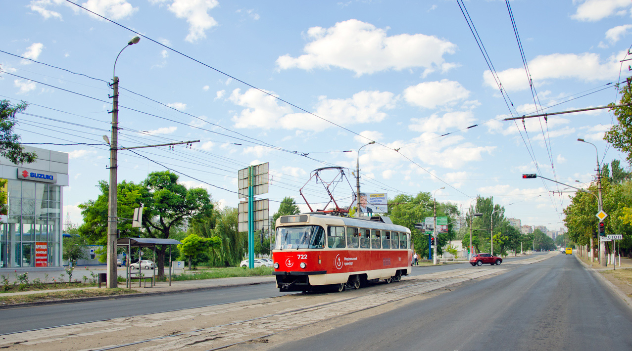 Мариуполь, Tatra T3A № 722