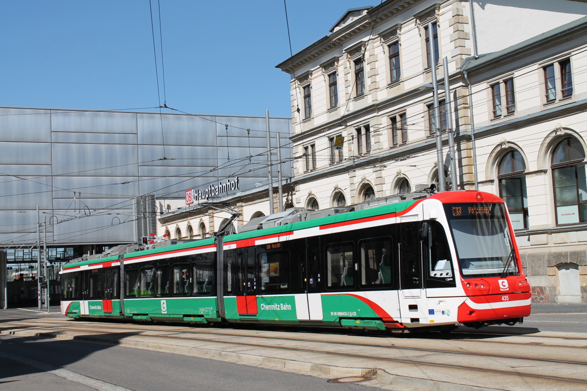 Хемниц, Vossloh Citylink № 435; Хемниц — Трамвайно-железнодорожная система «Хемницер Модель»