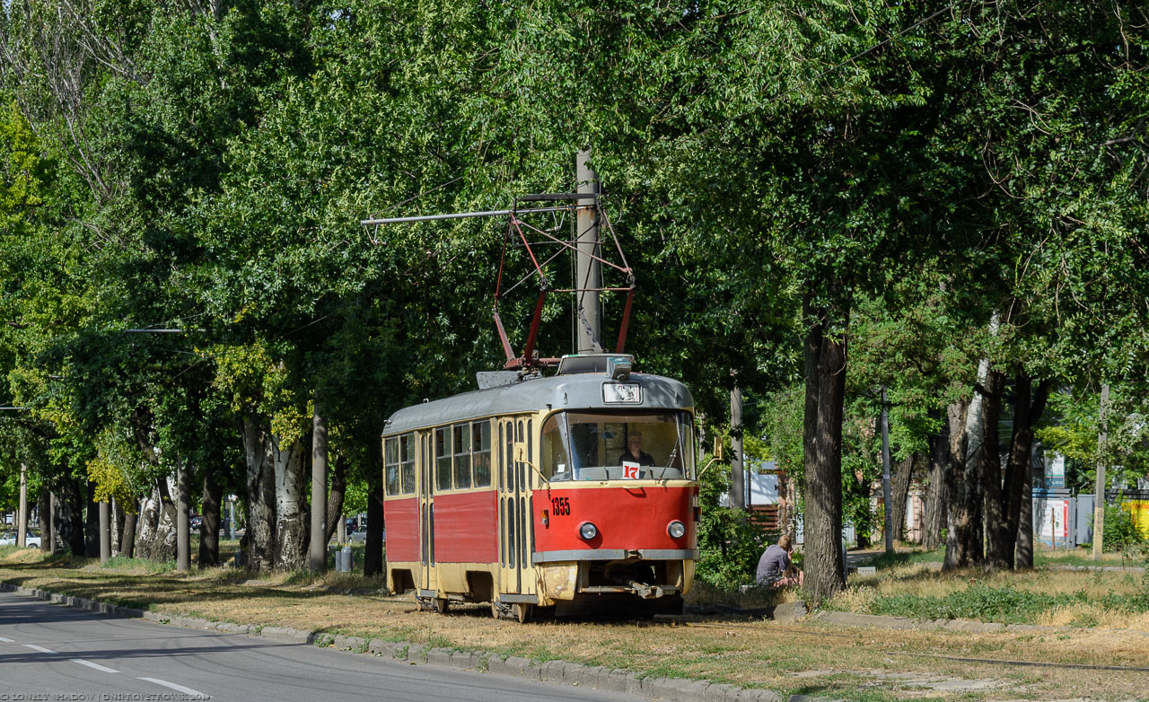 Днепр, Tatra T3SU № 1355