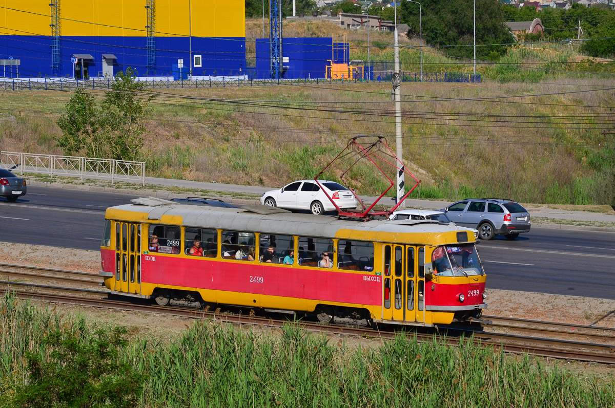 Волгоград, Tatra T3SU (двухдверная) № 2499