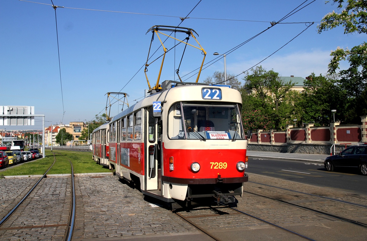 Прага, Tatra T3SUCS № 7289