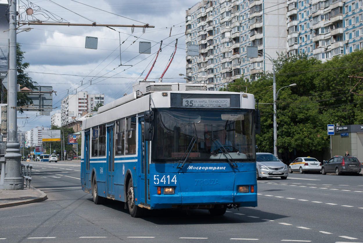 Москва, Тролза-5275.05 «Оптима» № 5414