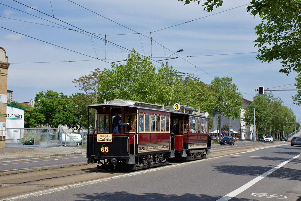Лейпциг, Двухосный прицепной Steinfurt № 86