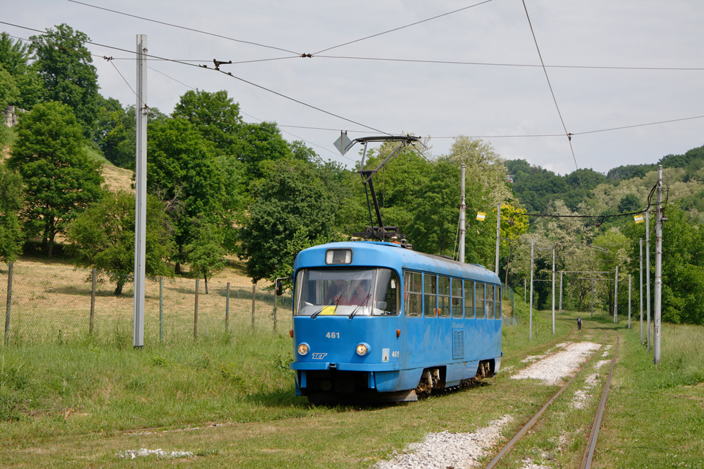 Zagreb, Tatra T4YU N°. 461