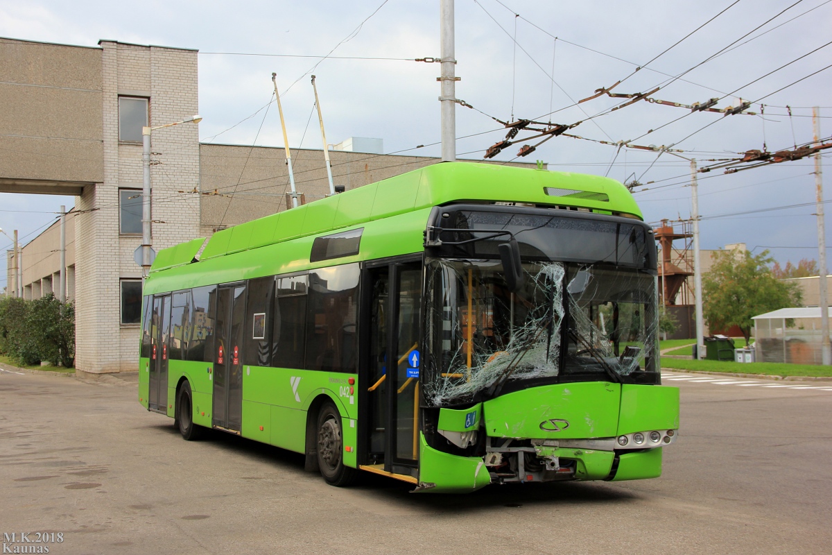 Kaunas, Solaris Trollino III 12 AC № 042