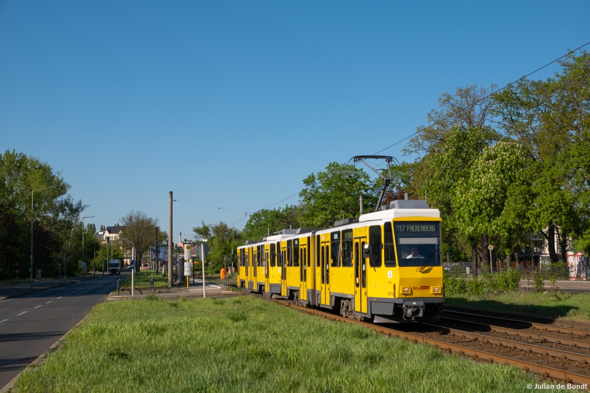 Берлин, Tatra KT4DM № 6170