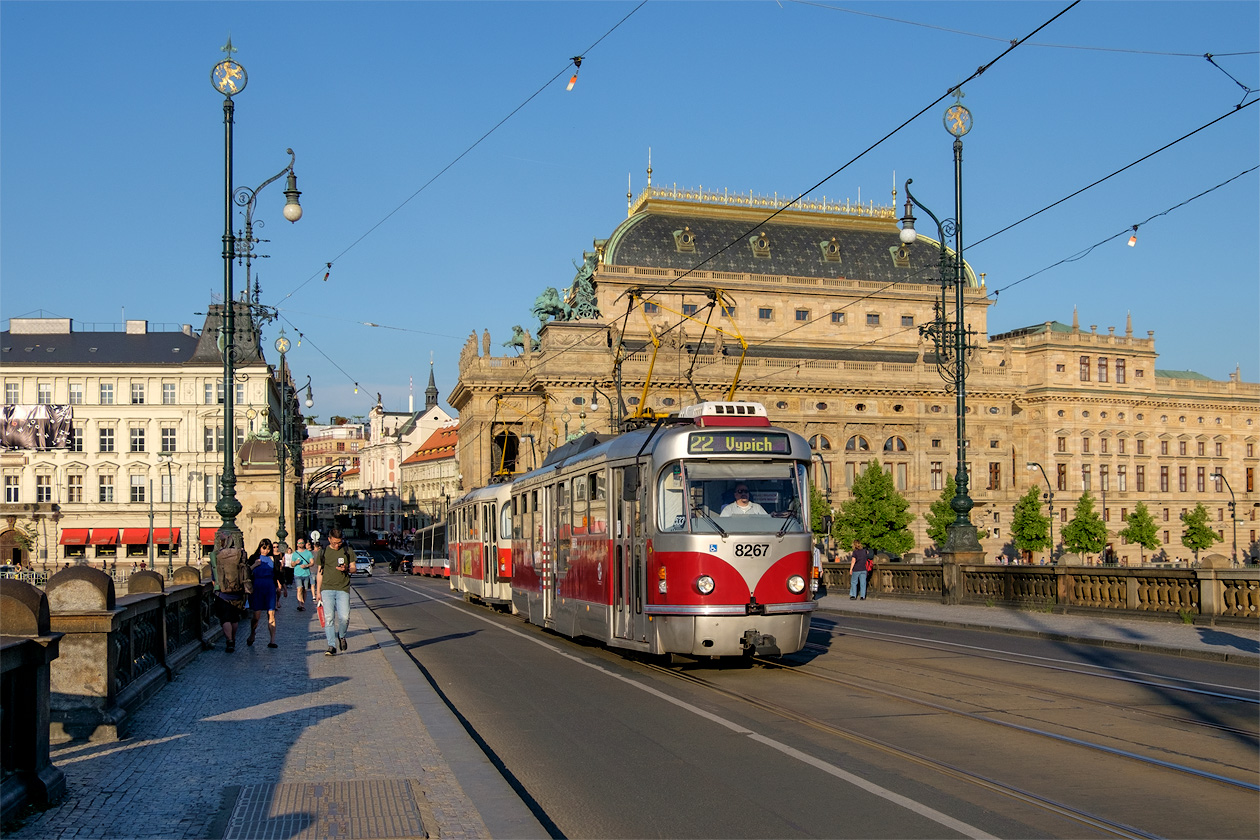 Прага, Tatra T3R.PLF № 8267