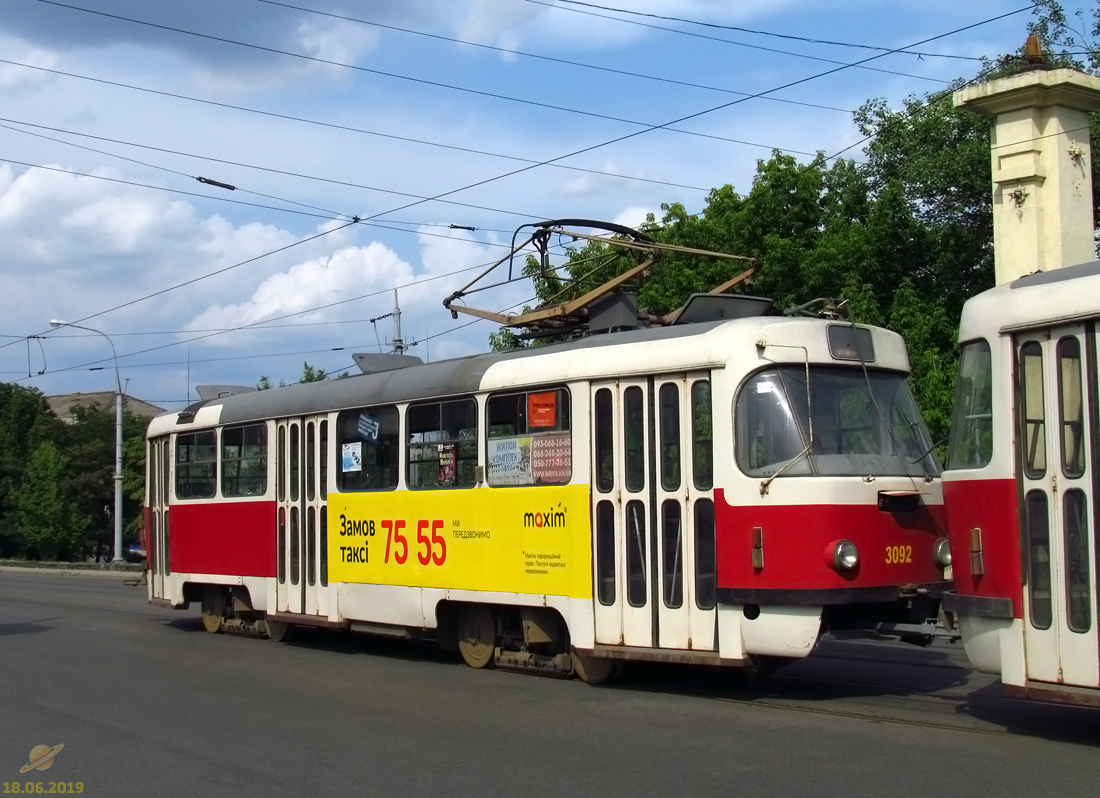 Харьков, Tatra T3SUCS № 3092