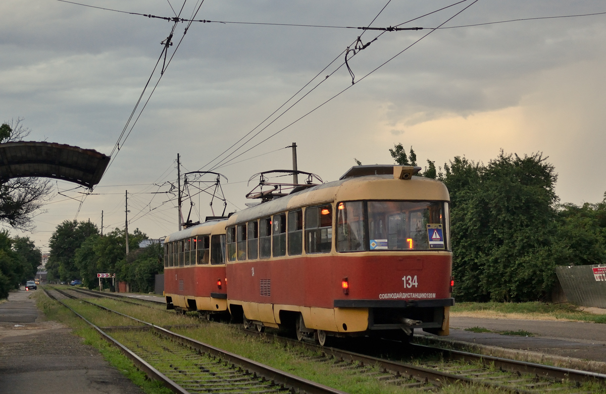 Краснодар, Tatra T3SU № 134