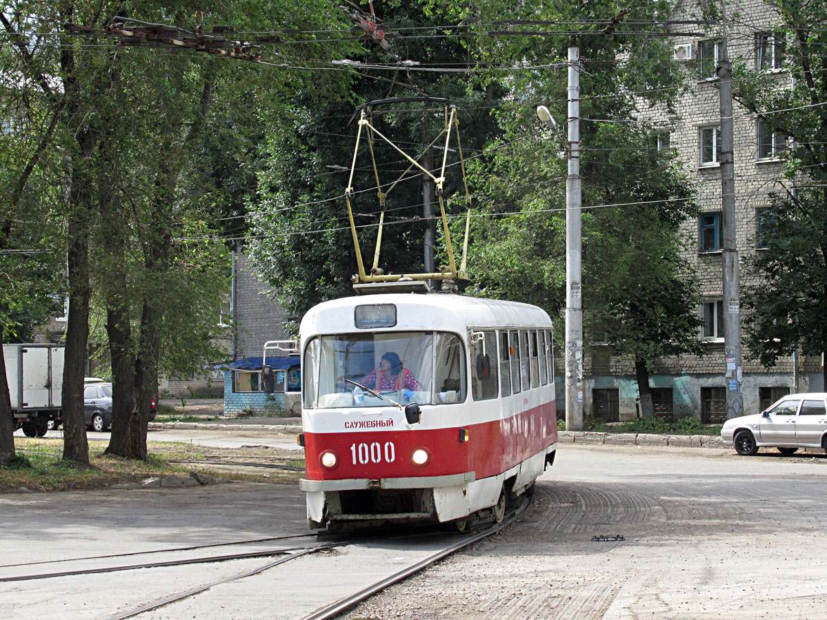 Самара, Tatra T3SU № 1000; Самара — Кировское трамвайное депо; Самара — Конечные станции и кольца (трамвай)