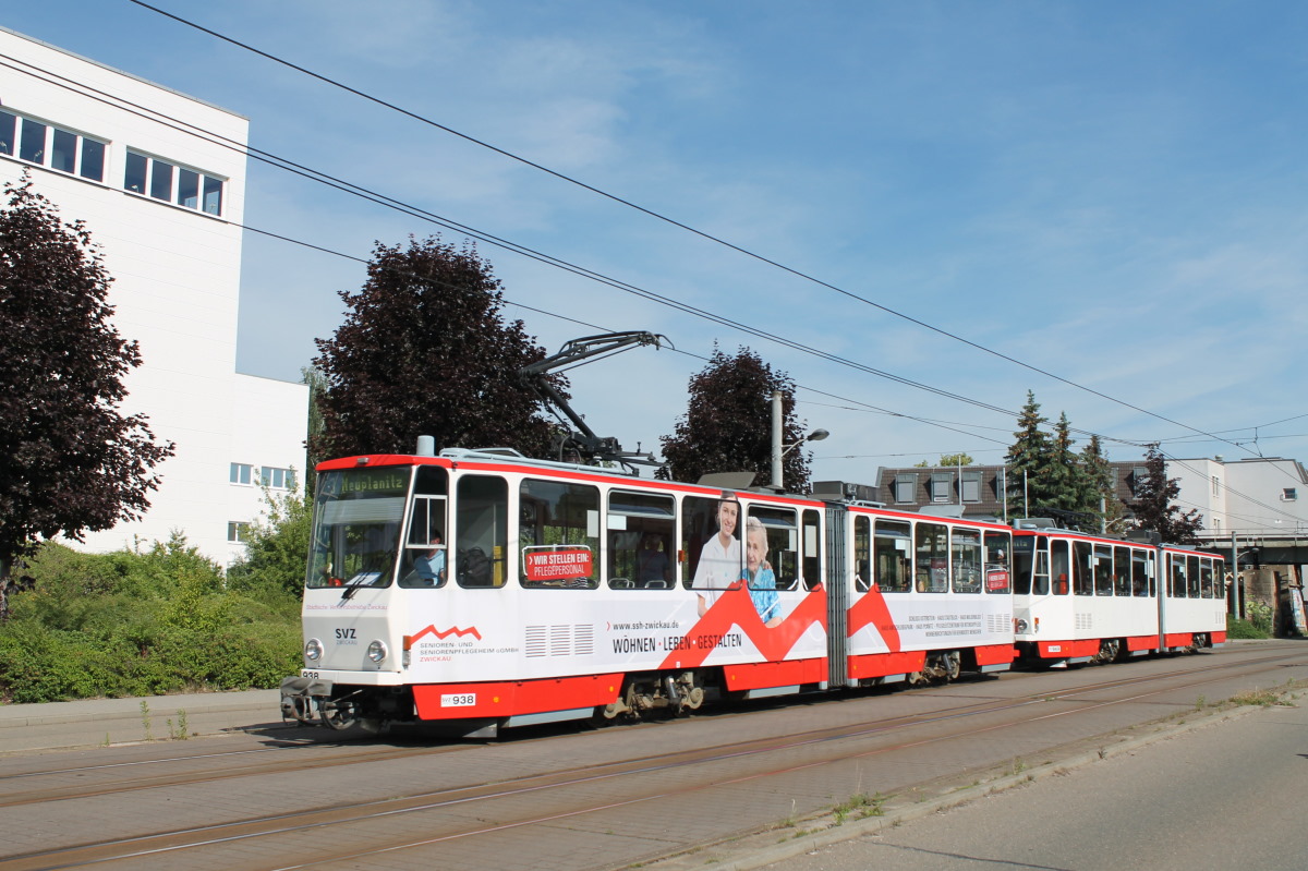 Zuickau, Tatra KT4DMC N°. 938 Zuickau, Tatra KT4DMC N°. 938