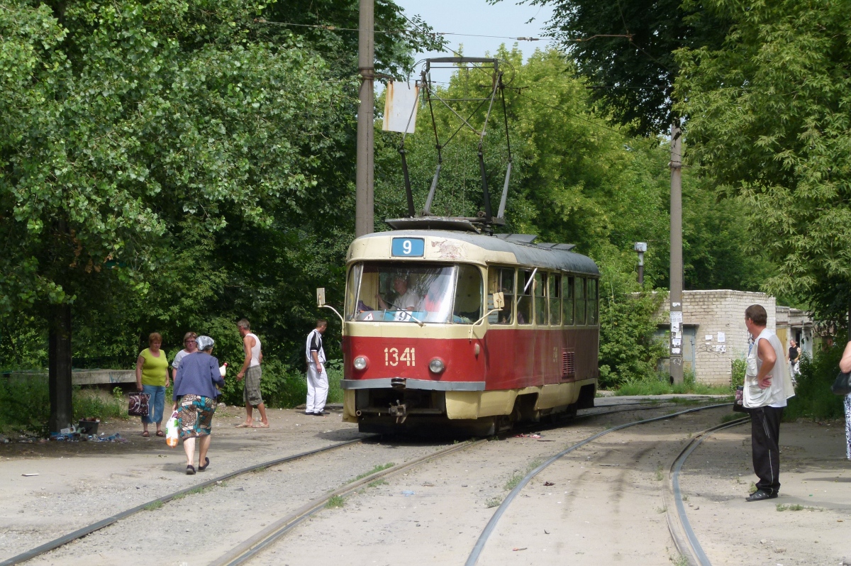 Dnipro, Tatra T3SU (2-door) # 1341