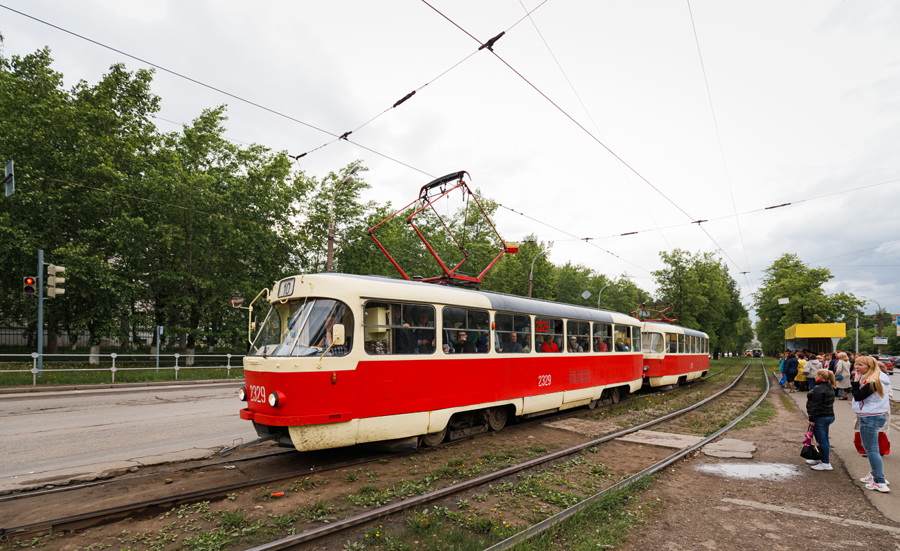 Ижевск, Tatra T3SU № 2329