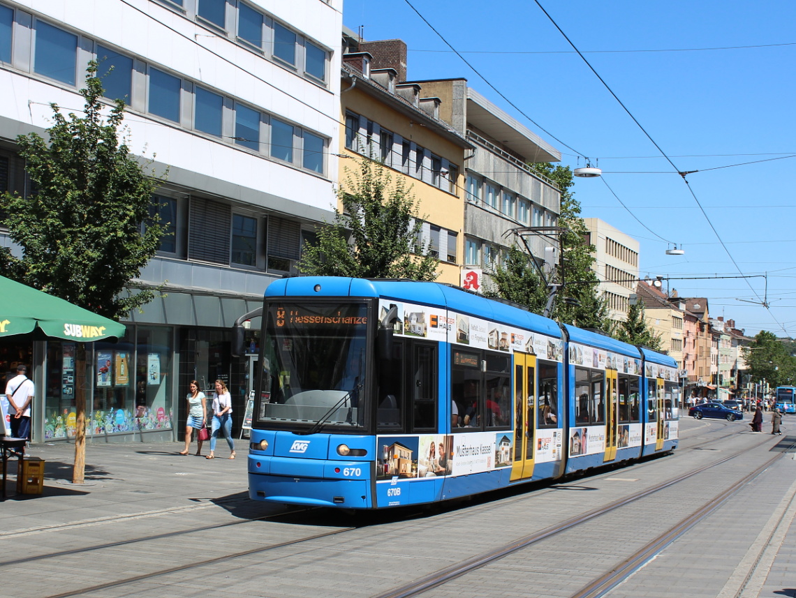Кассель, Bombardier Flexity Classic № 670