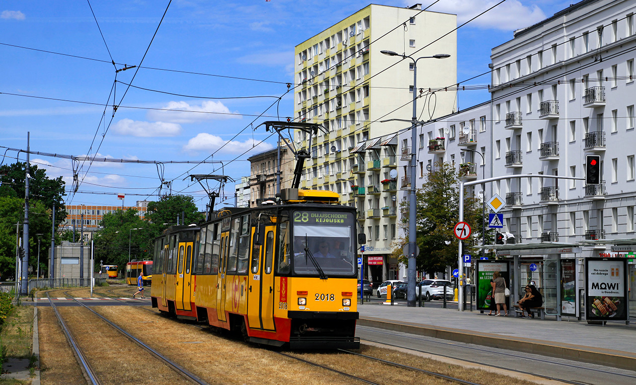 Варшава, Konstal 105Ni № 2018