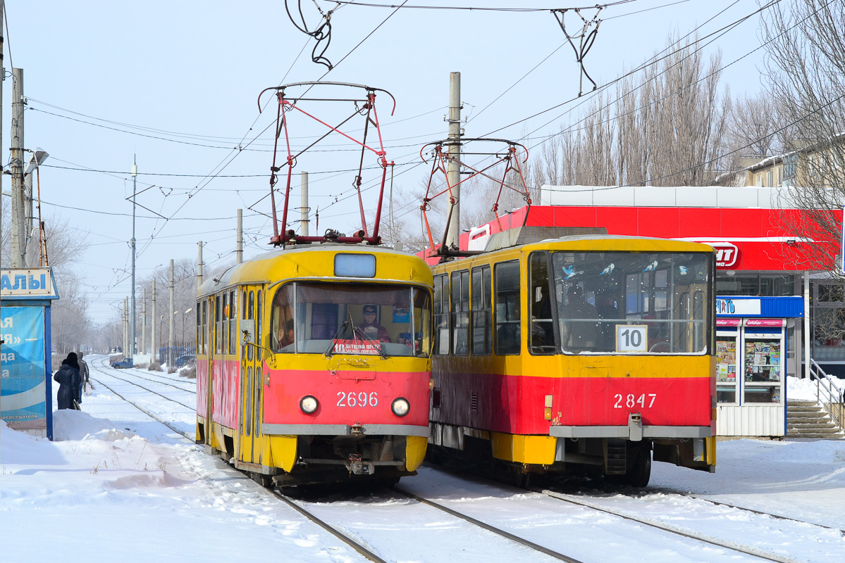Волгоград, Tatra T3SU № 2696