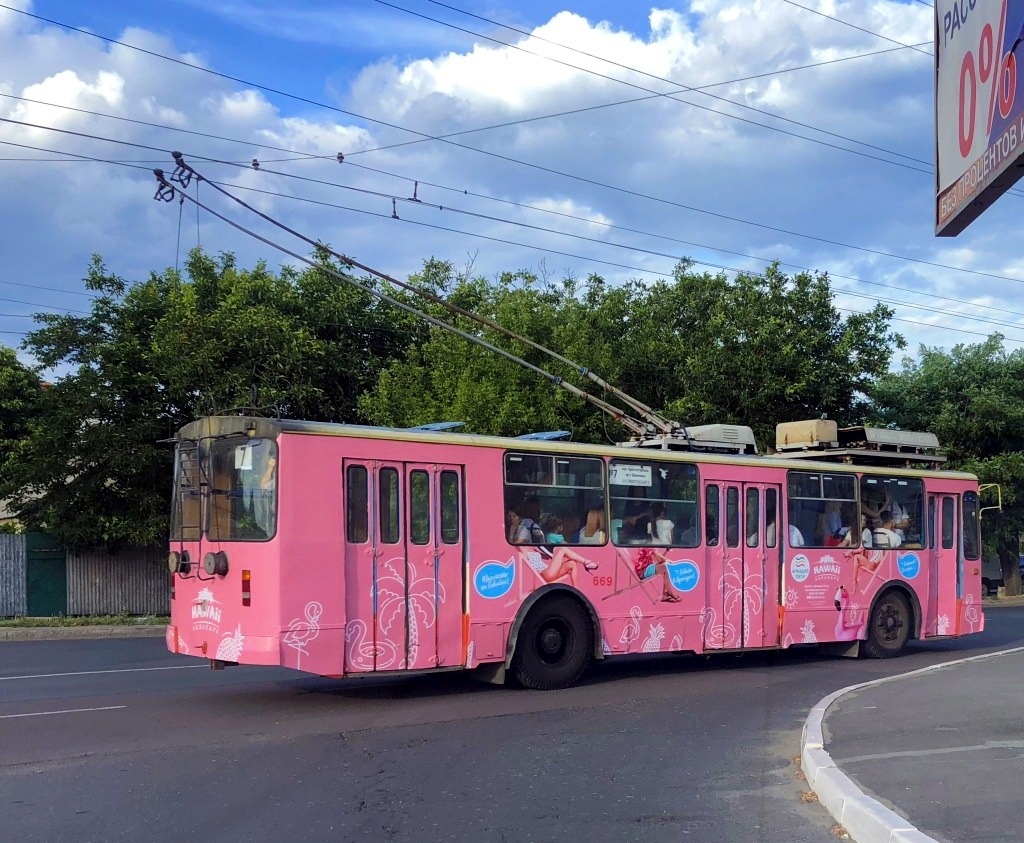 Одесса, ЗиУ-682В-012 [В0А] № 669