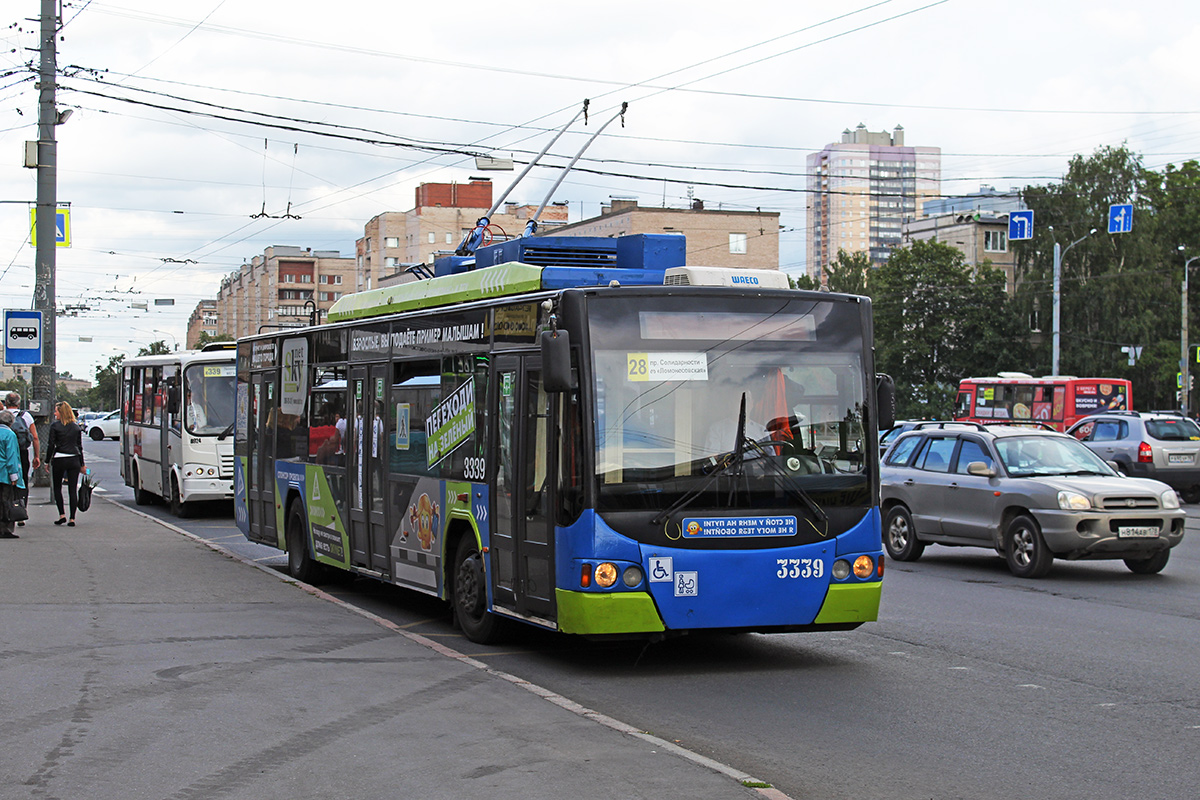 Санкт-Петербург, ВМЗ-5298.01 «Авангард» № 3339