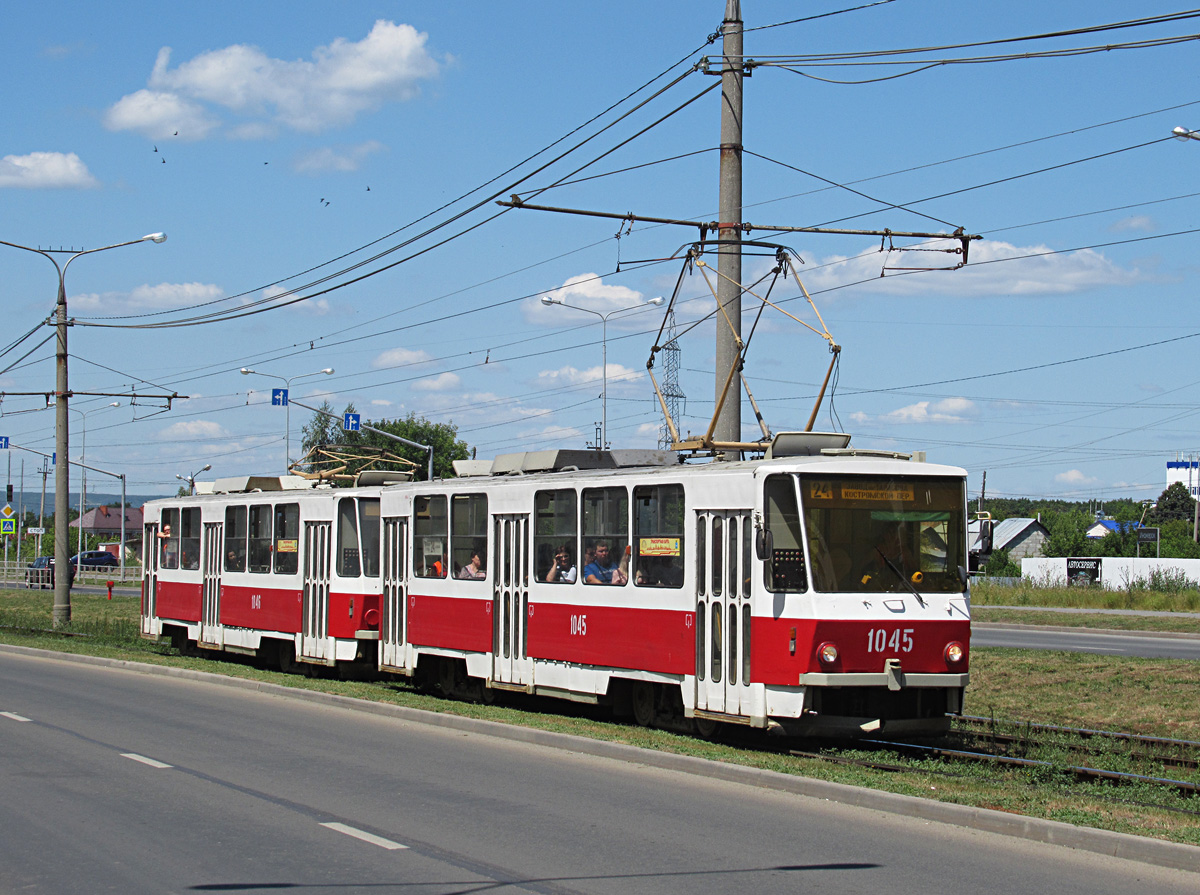 Самара, Tatra T6B5SU № 1045