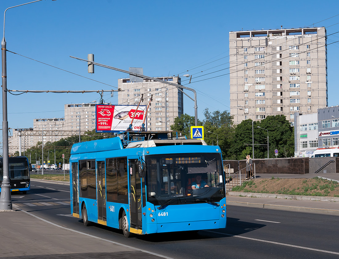 Москва, Тролза-5265.00 «Мегаполис» № 6481