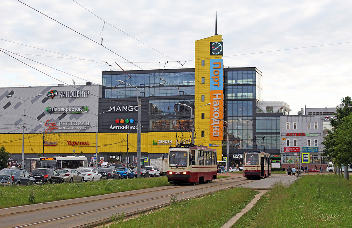 Санкт-Пецярбург — Трамвайные линии и инфраструктура