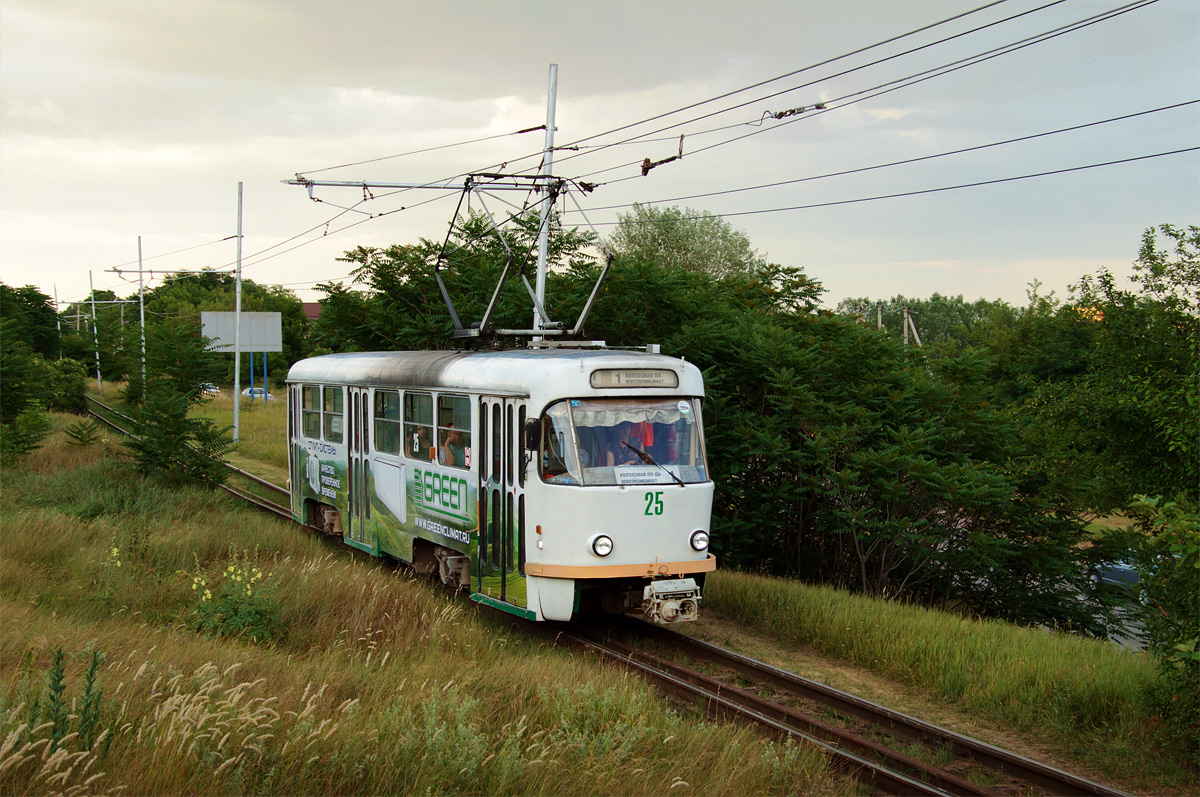 Pyatigorsk, Tatra T4D # 25