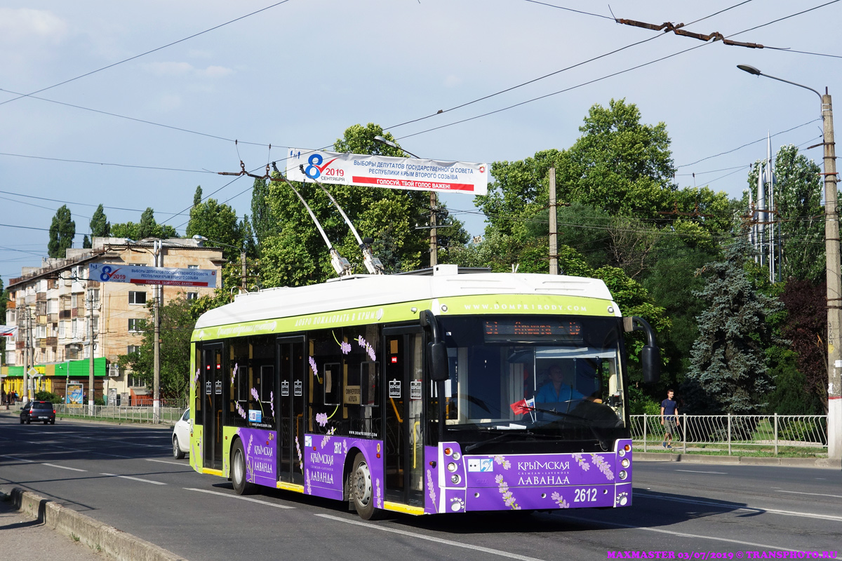 Крымский троллейбус, Тролза-5265.05 «Мегаполис» № 2612