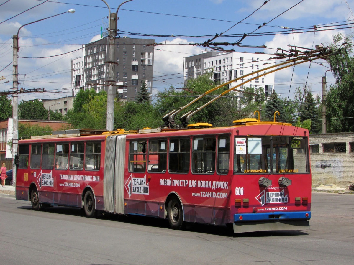 Lviv, Škoda 15Tr03/6 # 606