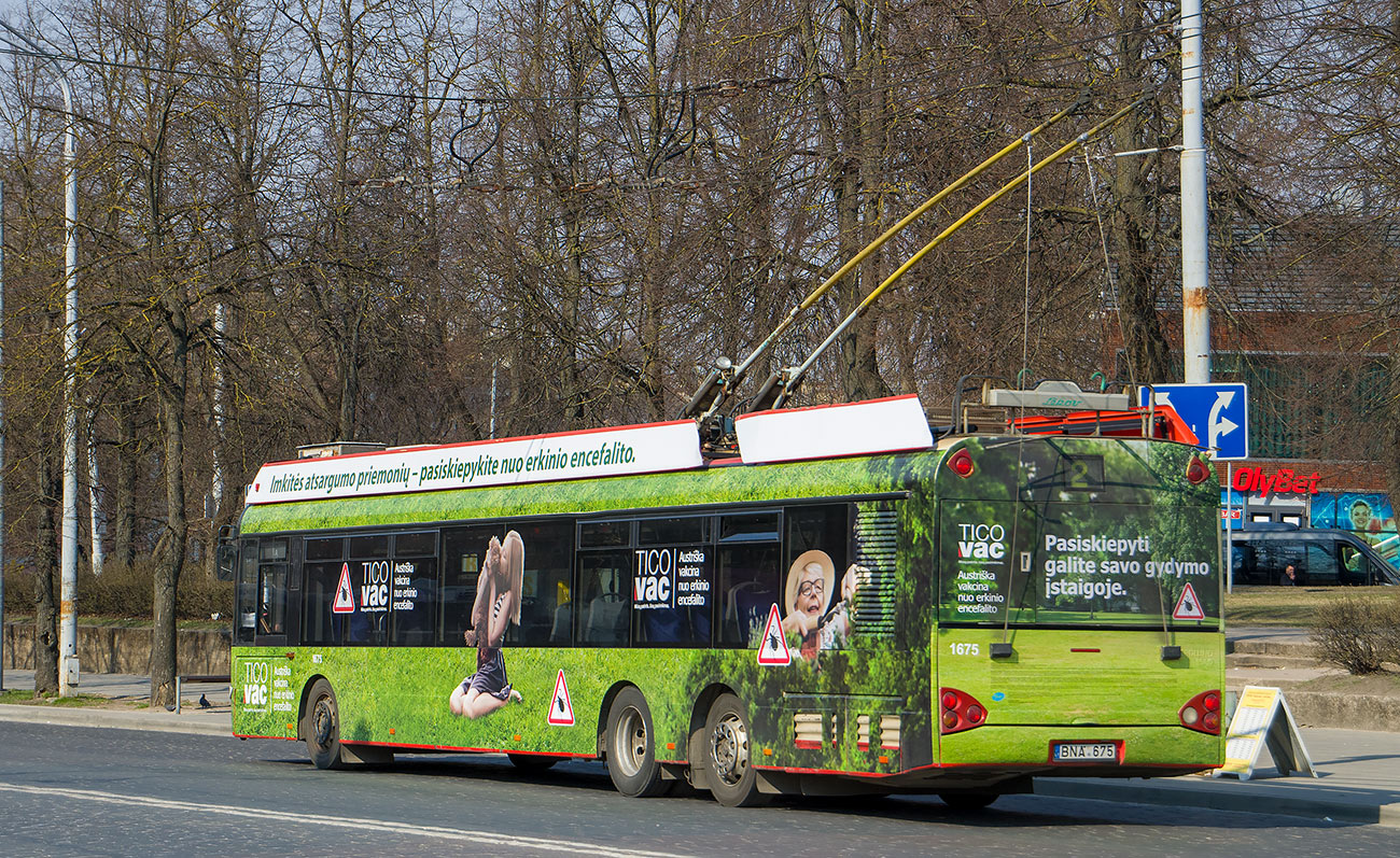 Wilno, Solaris Trollino II 15 AC Nr 1675