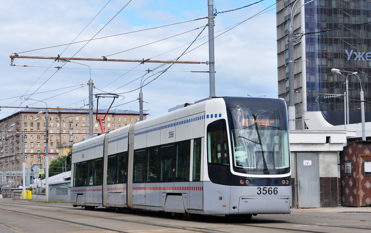 Москва, 71-414 (Pesa Fokstrot) № 3566 Москва, 71-414 (Pesa Fokstrot) № 3566