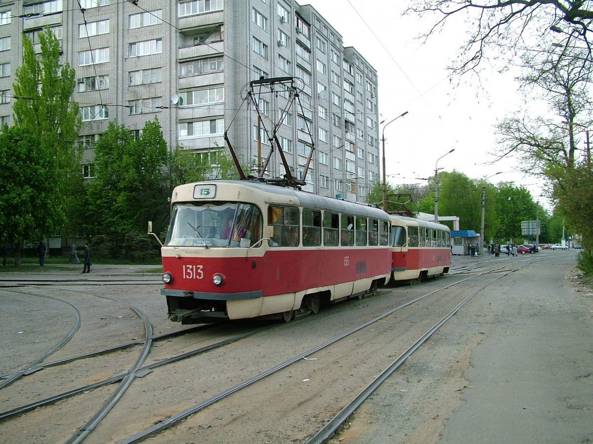 Днепр, Tatra T3SU № 1313; Днепр, Tatra T3SU № 1314