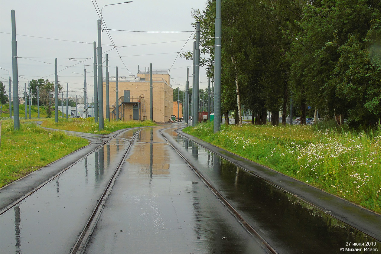 Санкт-Петербург — Трамвайные линии и инфраструктура Санкт-Петербург — Трамвайные линии и инфраструктура