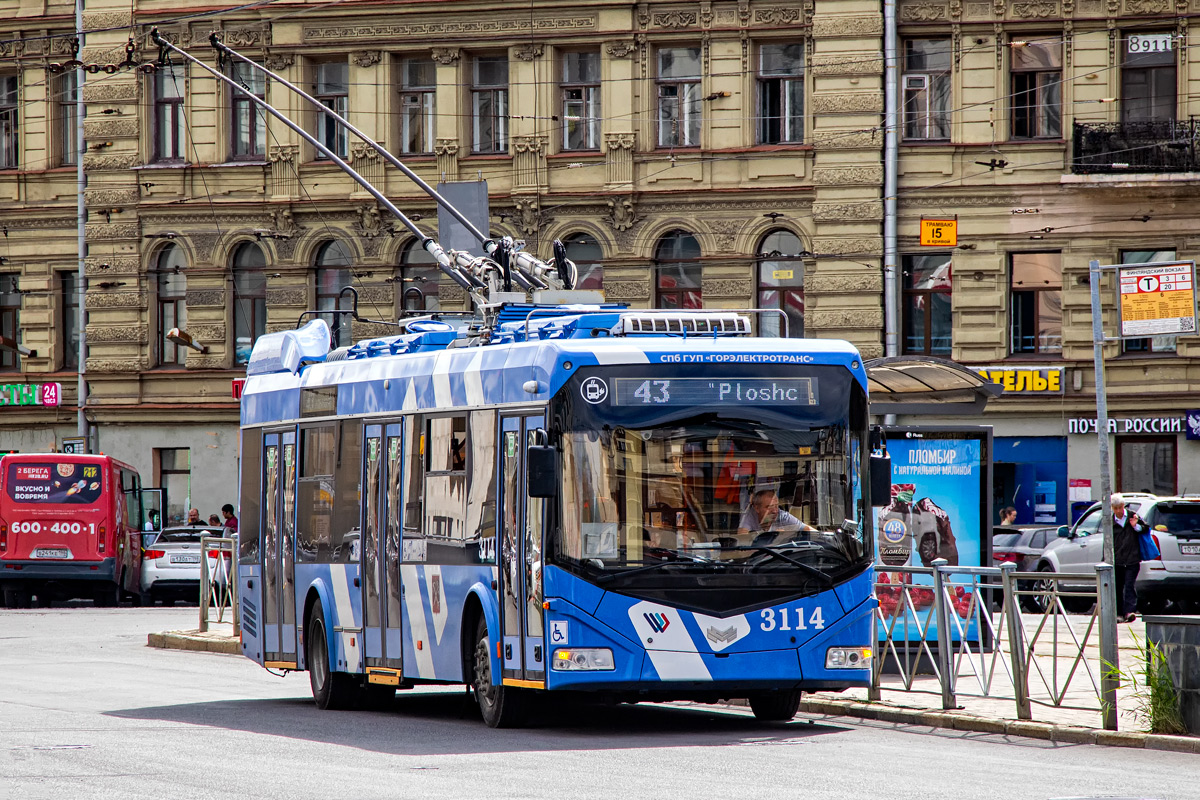 Санкт-Пецярбург, БКМ 32100D № 3114