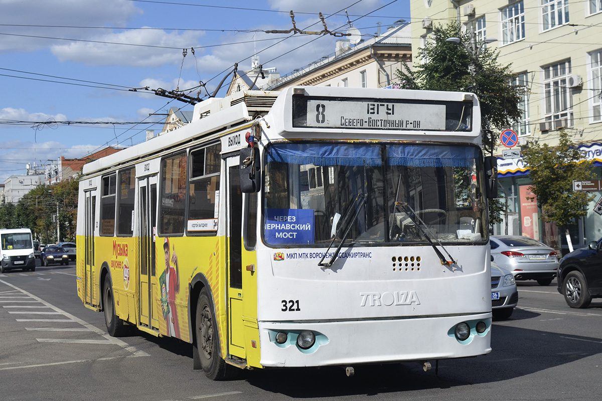 Воронеж, ЗиУ-682Г-016.02 № 321
